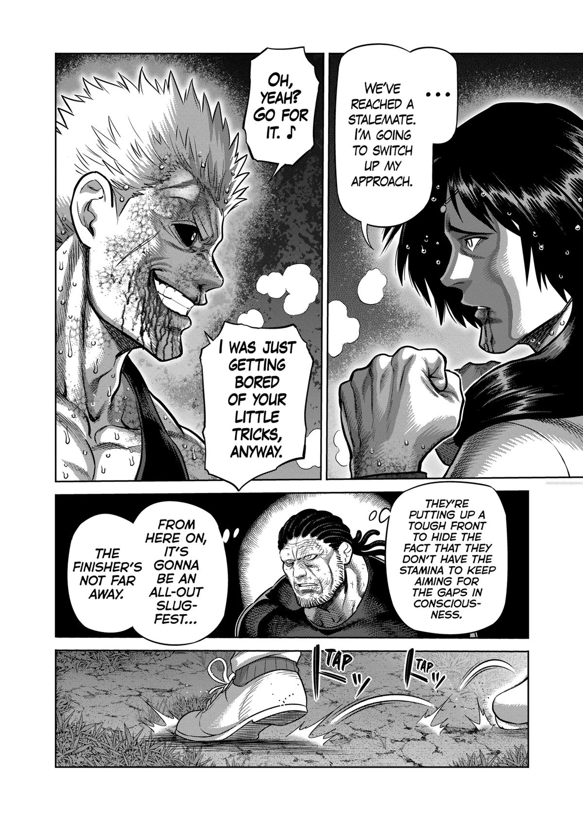 Kengan Omega Chapter 343 - Page 8 in English