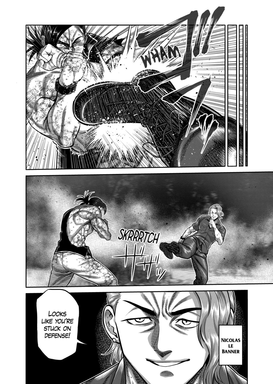 Kengan Omega Chapter 345 - Page 12 in English