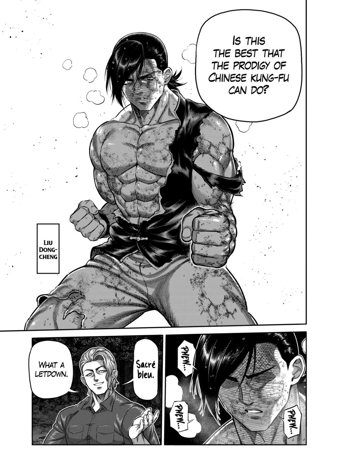 Kengan Omega Chapter 345 - Page 13 in English