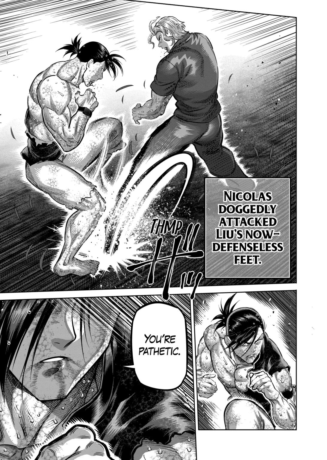 Kengan Omega Chapter 347 - Page 9 in English