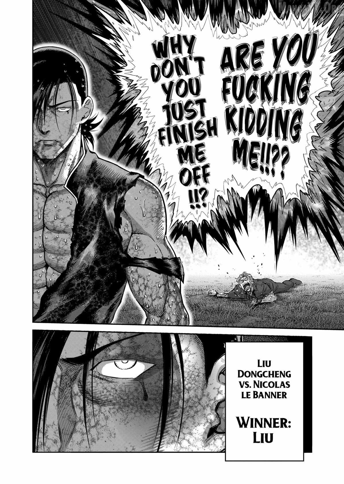 Kengan Omega Chapter 348 - Page 8 in English