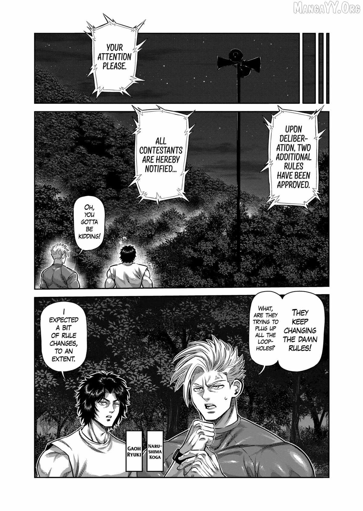 Kengan Omega Chapter 350 - Page 17 in English