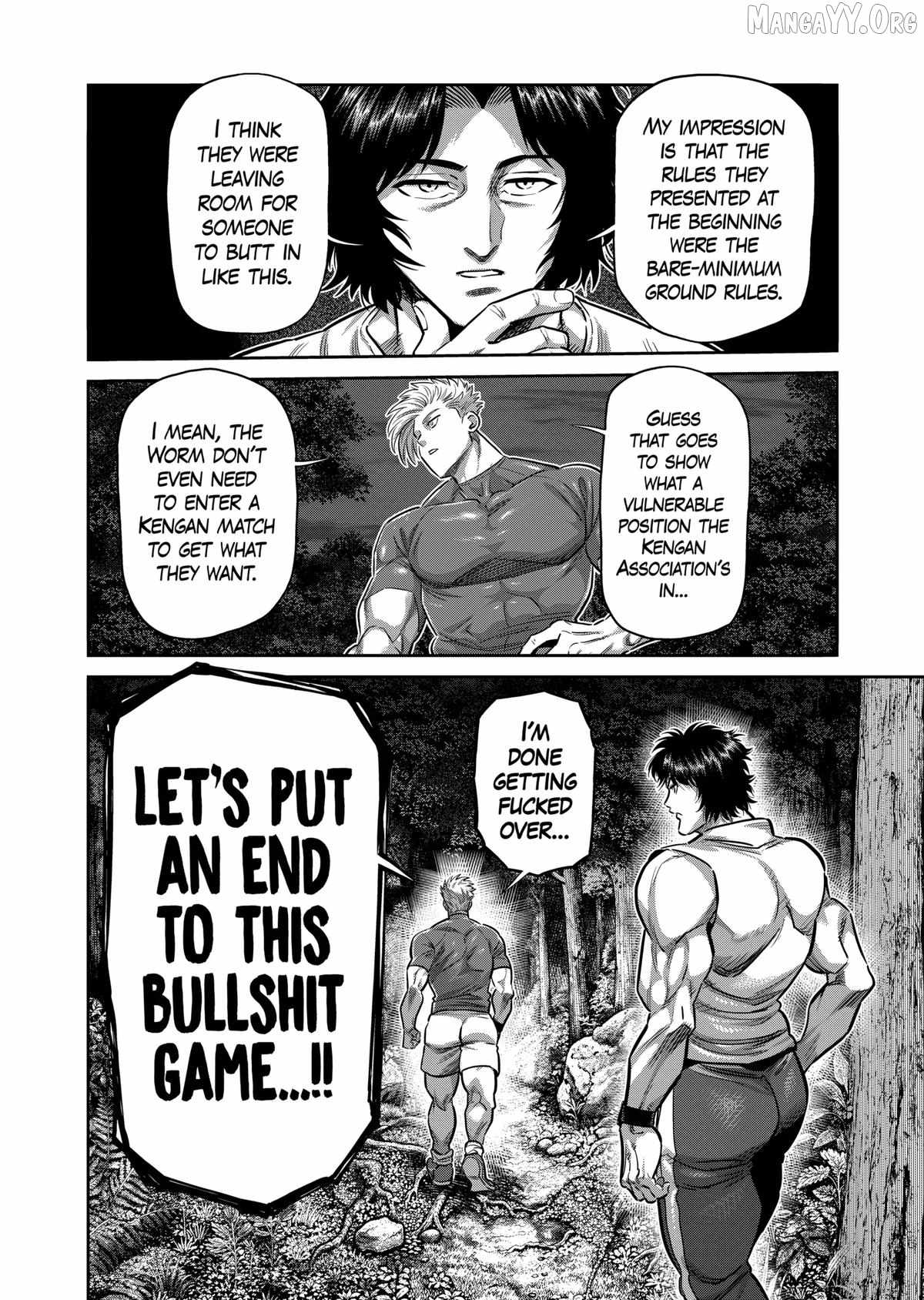 Kengan Omega Chapter 350 - Page 18 in English