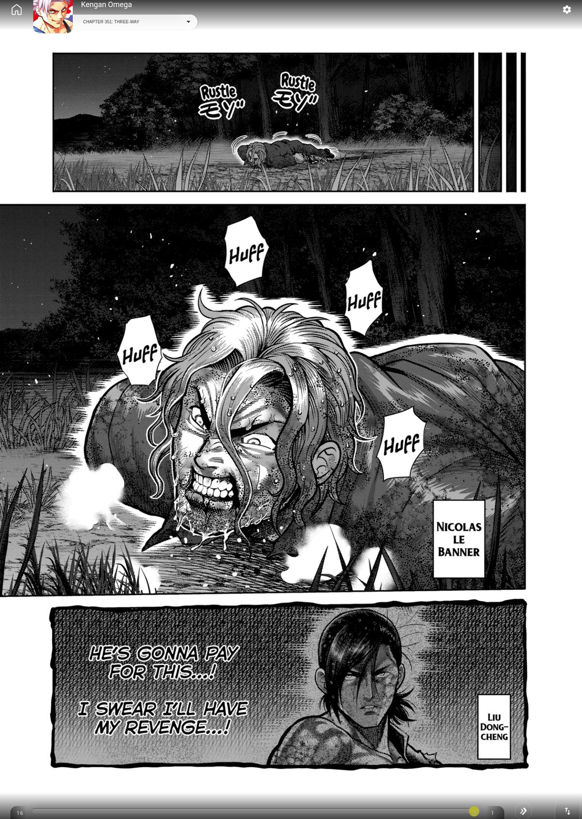 Kengan Omega Chapter 351 - Page 3 in English