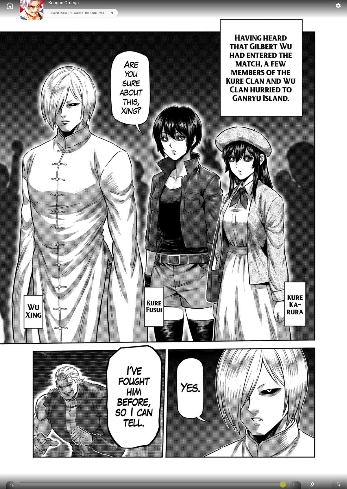 Kengan Omega Chapter 353 - Page 3 in English