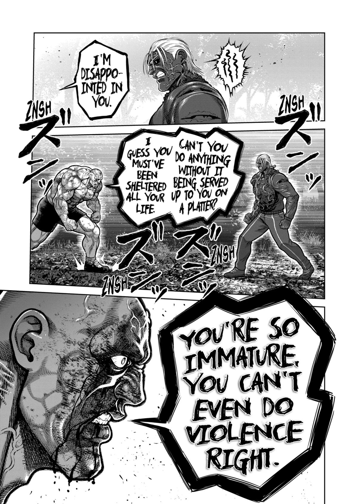 Kengan Omega Chapter 354 - Page 13 in English