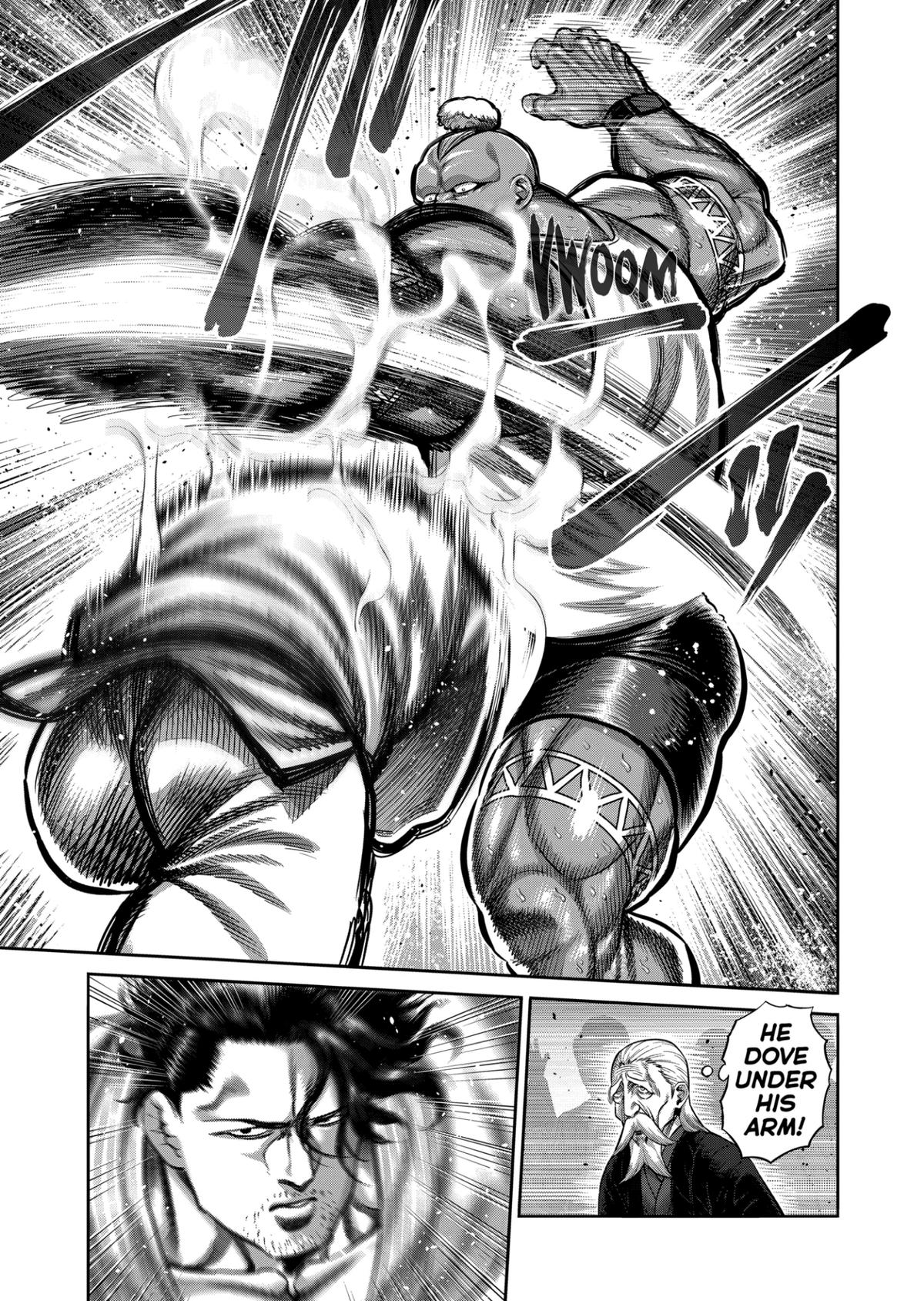 Kengan Omega Chapter 355 - Page 13 in English