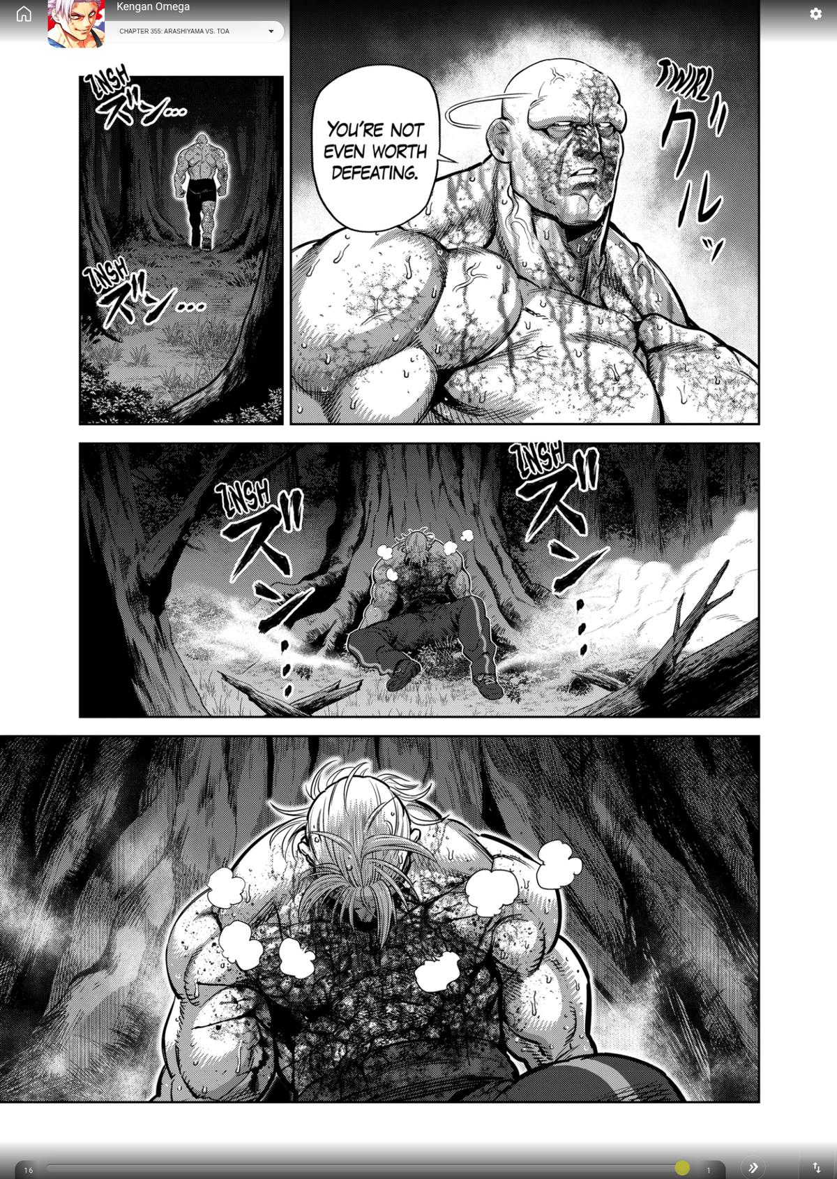 Kengan Omega Chapter 355 - Page 5 in English