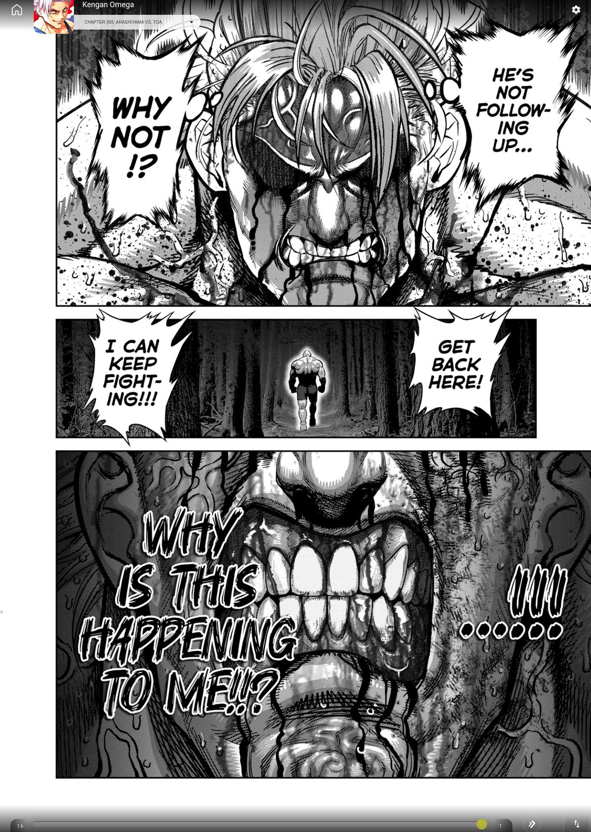 Kengan Omega Chapter 355 - Page 6 in English
