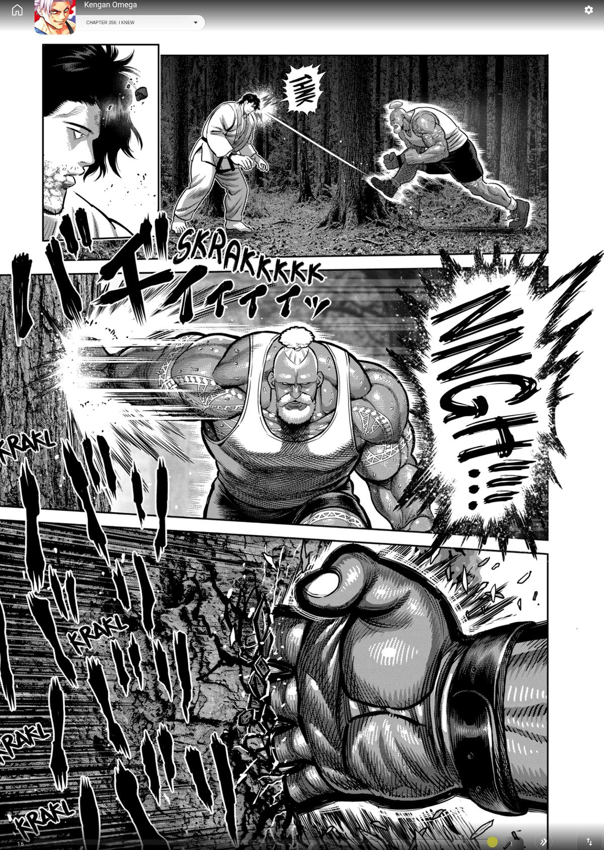 Kengan Omega Chapter 356 - Page 3 in English