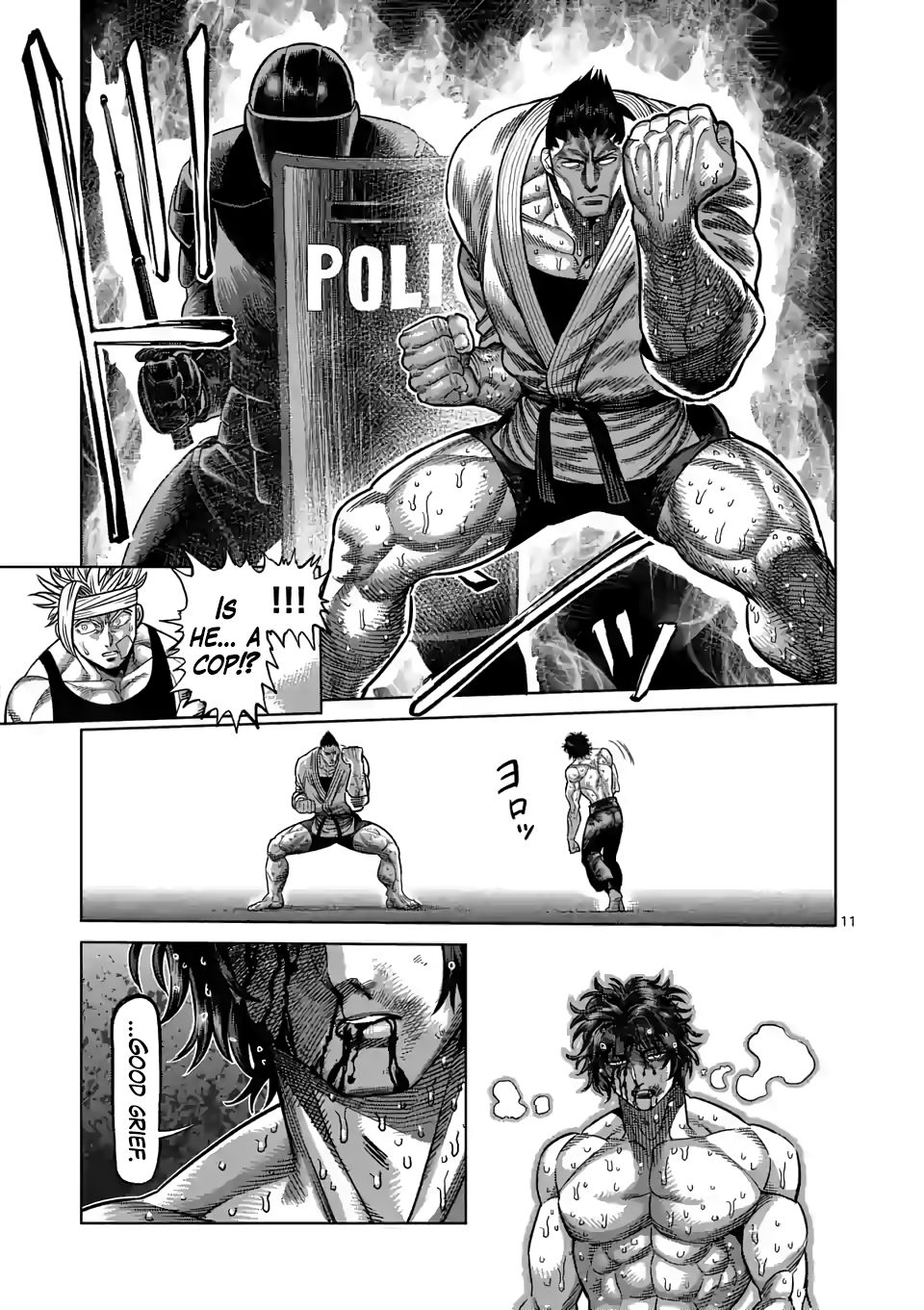 Kengan Omega Chapter 38 - Page 11 in English