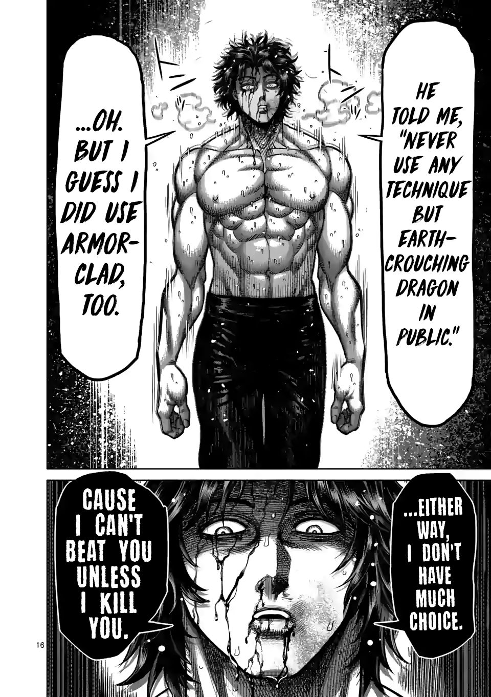 Kengan Omega Chapter 38 - Page 16 in English