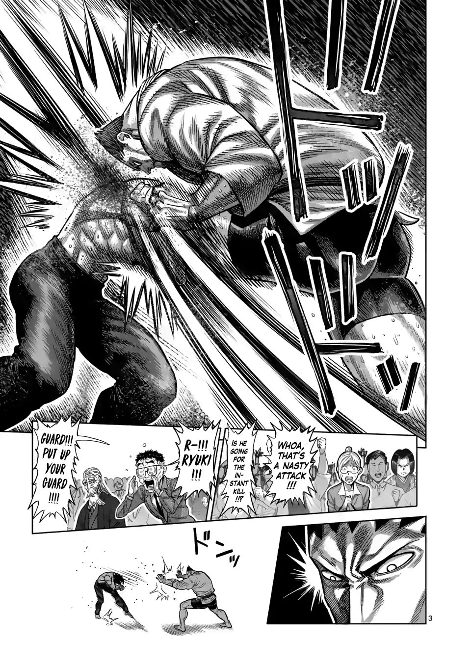 Kengan Omega Chapter 38 - Page 3 in English