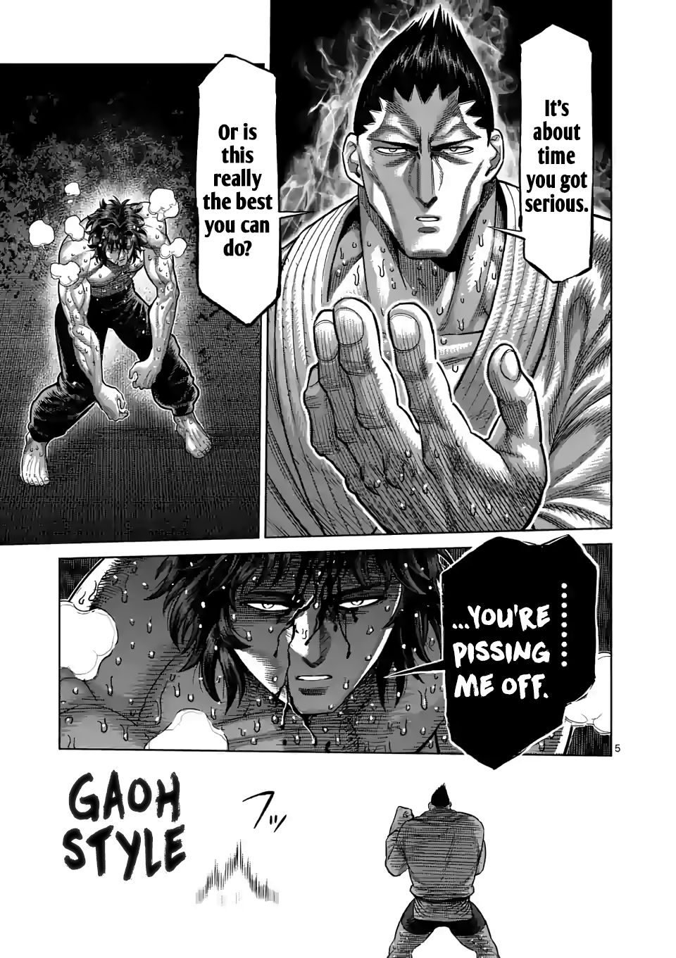 Kengan Omega Chapter 38 - Page 5 in English