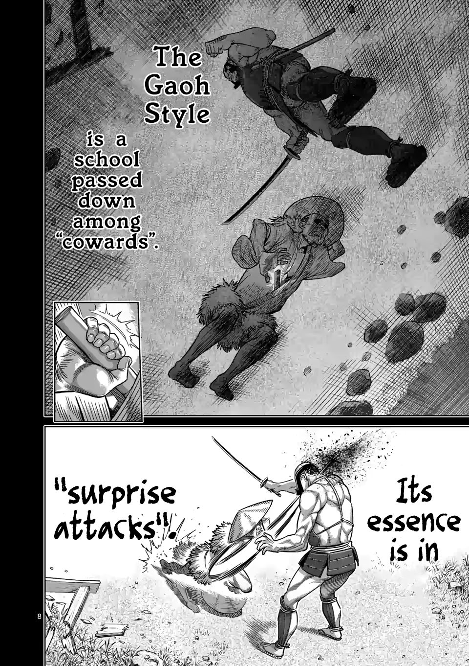 Kengan Omega Chapter 38 - Page 8 in English
