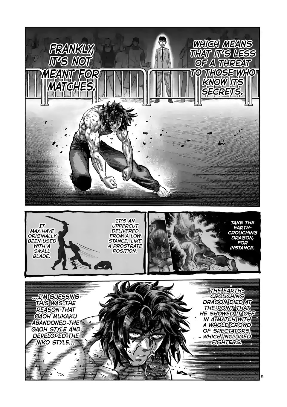 Kengan Omega Chapter 38 - Page 9 in English
