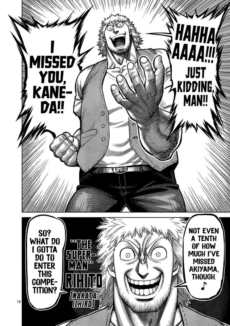 Kengan Omega Chapter 41 - Page 16 in English