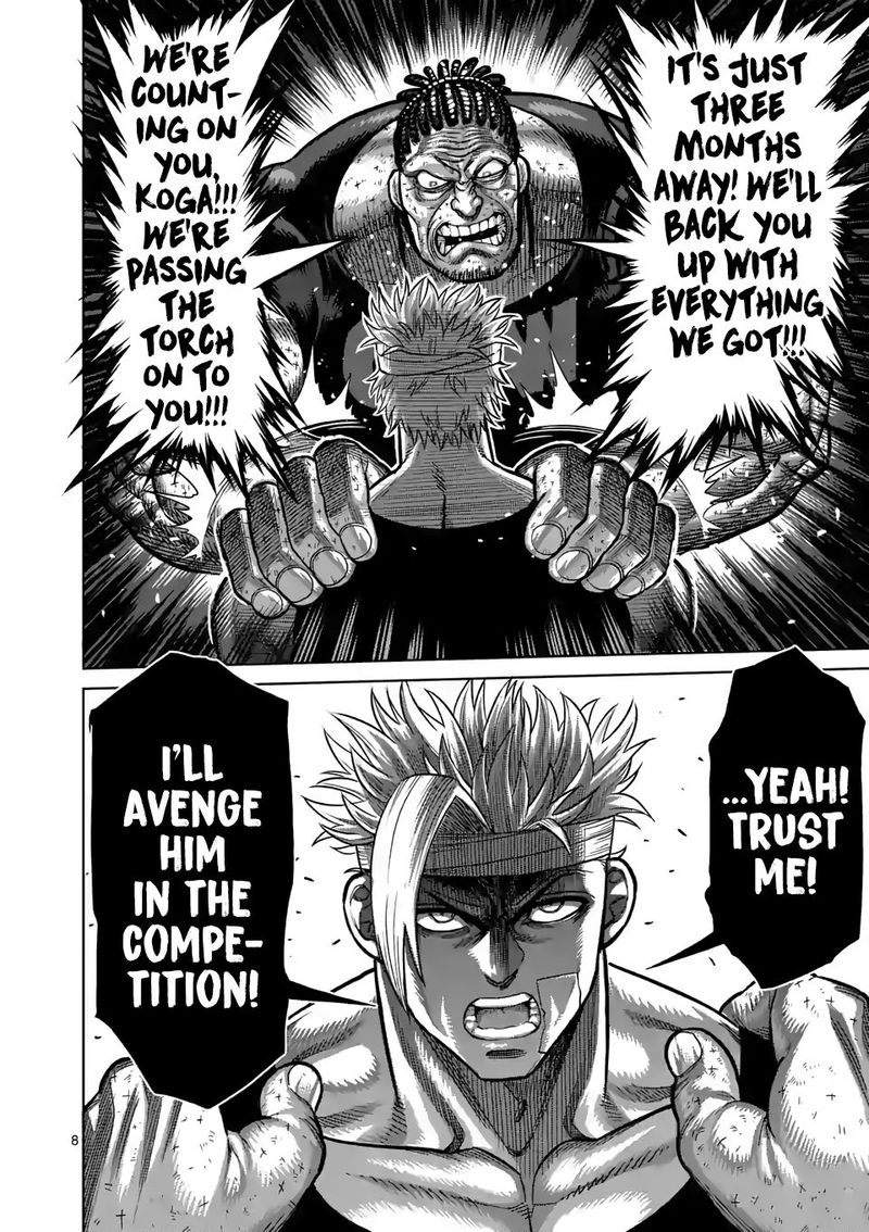 Kengan Omega Chapter 41 - Page 8 in English