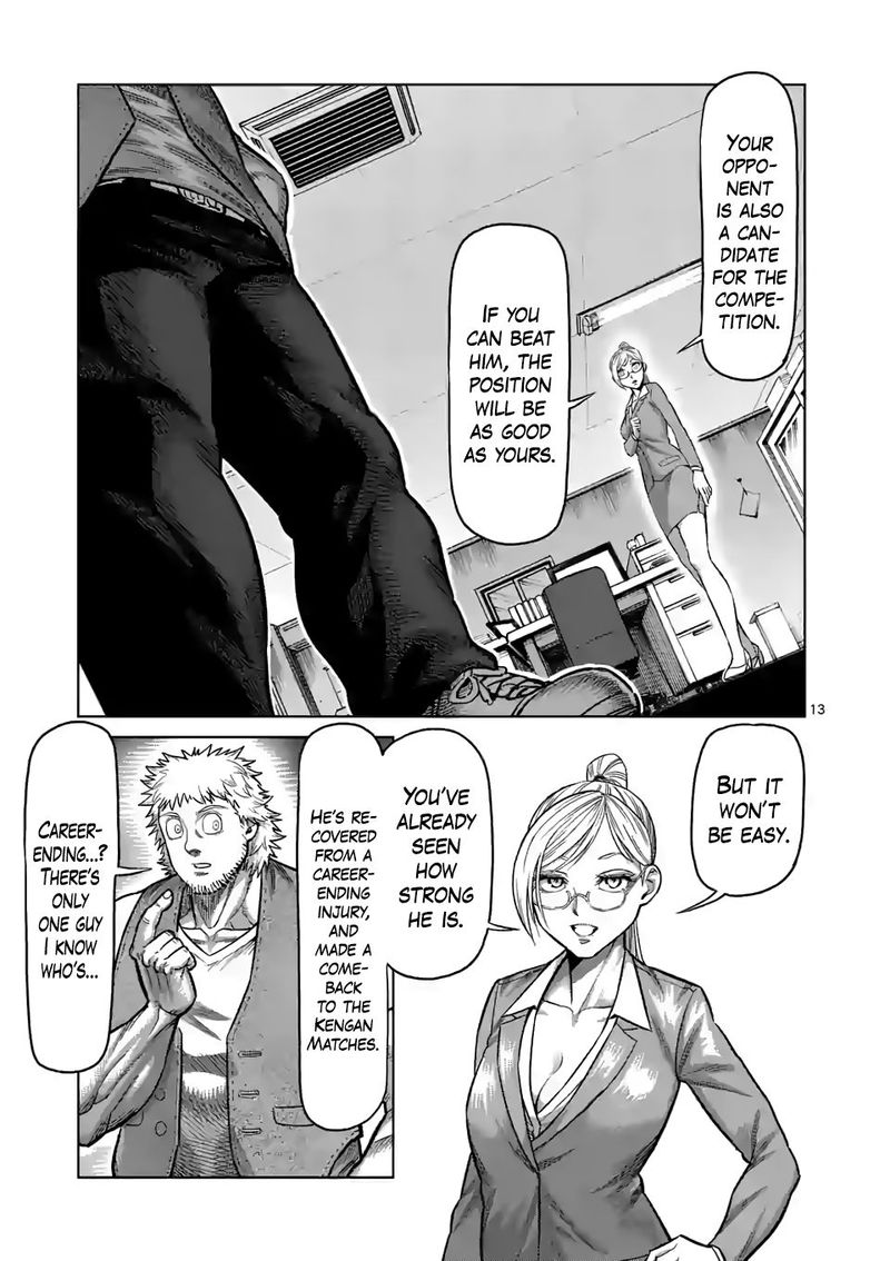 Kengan Omega Chapter 42 - Page 13 in English