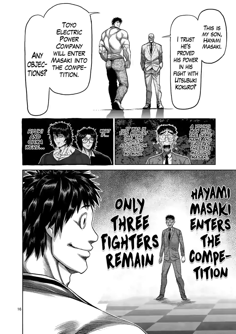 Kengan Omega Chapter 45 - Page 16 in English