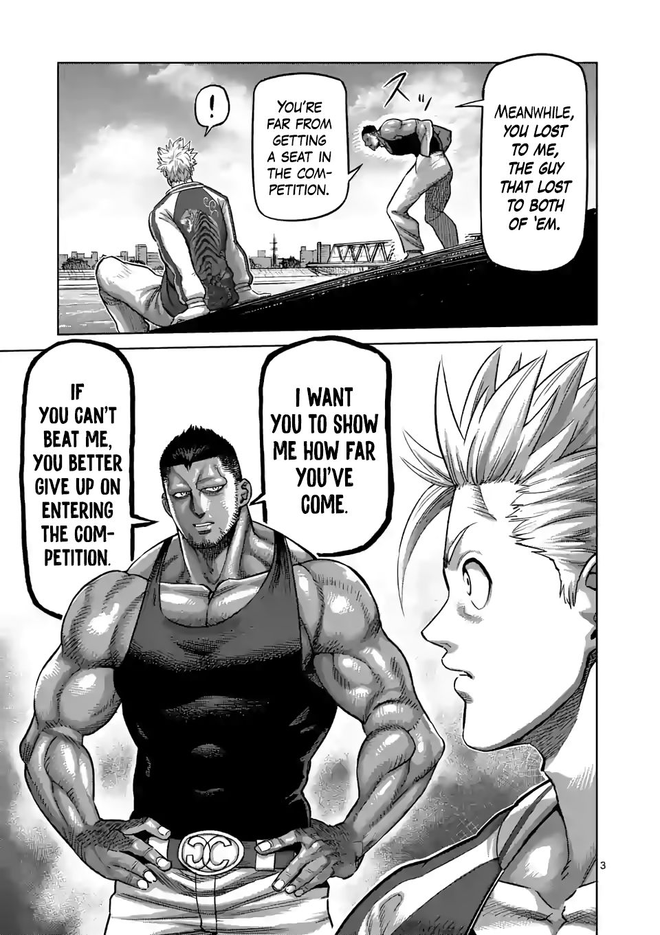 Kengan Omega Chapter 45 - Page 3 in English