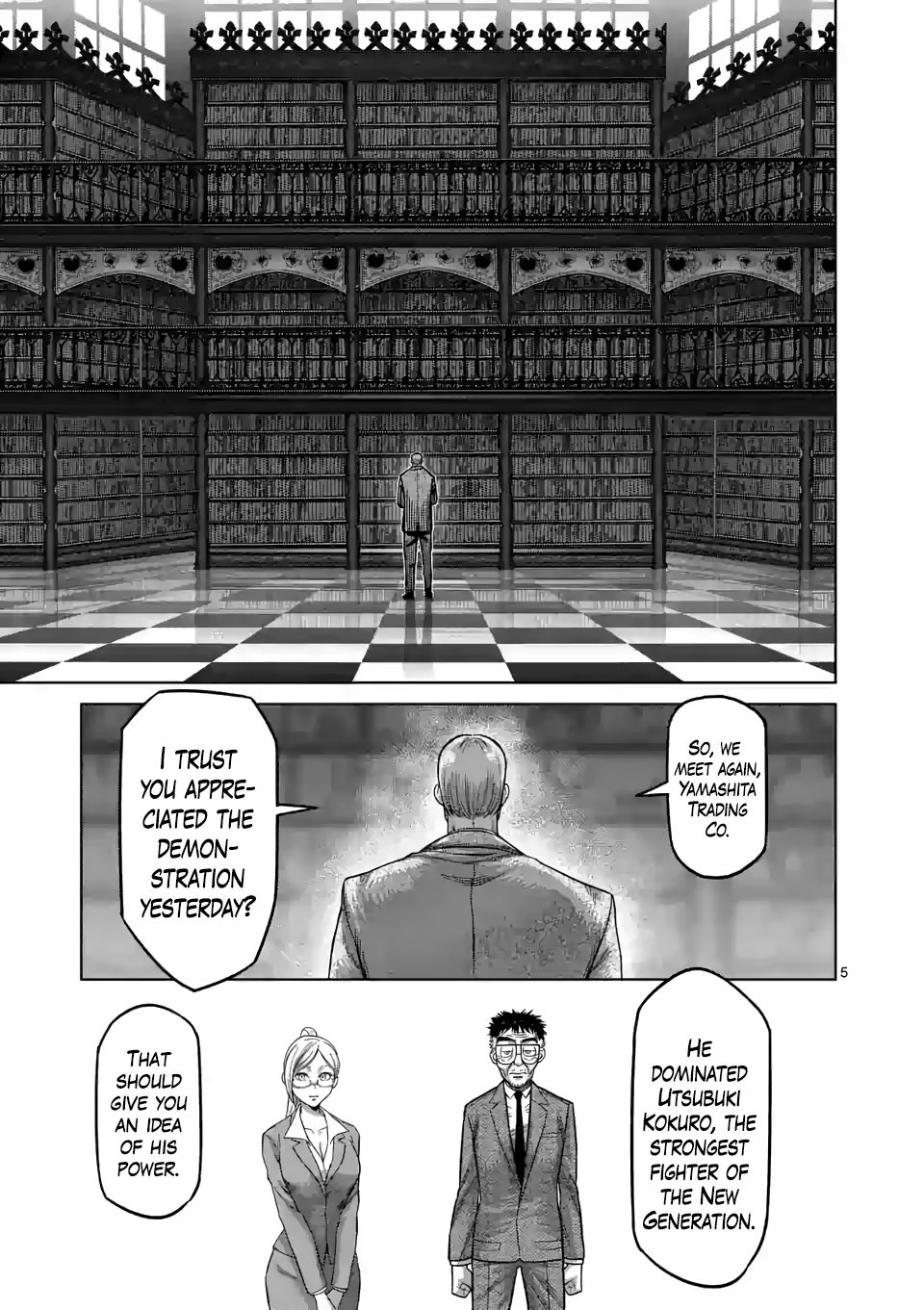 Kengan Omega Chapter 45 - Page 5 in English