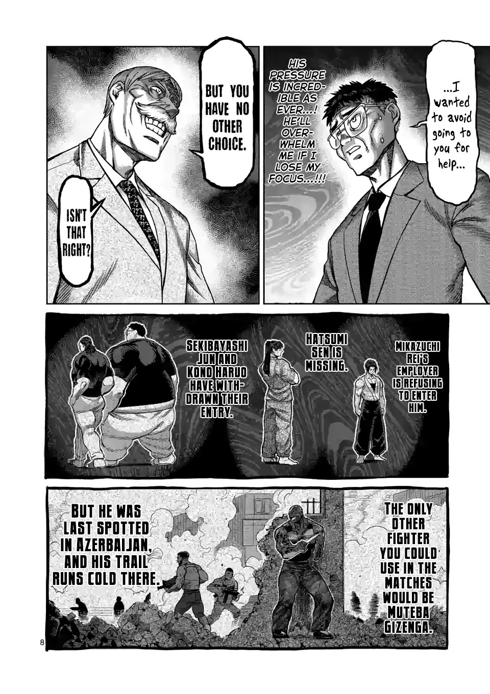 Kengan Omega Chapter 45 - Page 8 in English