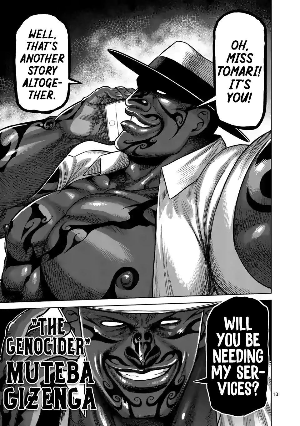 Kengan Omega Chapter 46 - Page 13 in English