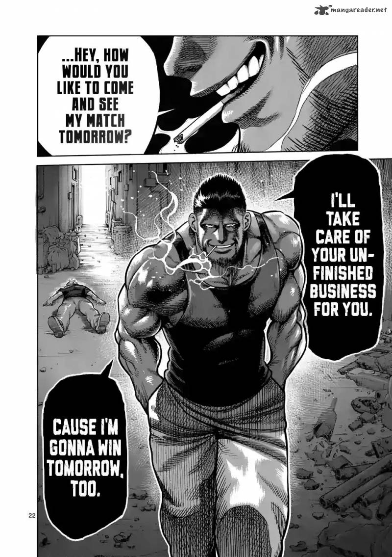 Kengan Omega Chapter 5 - Page 22 in English