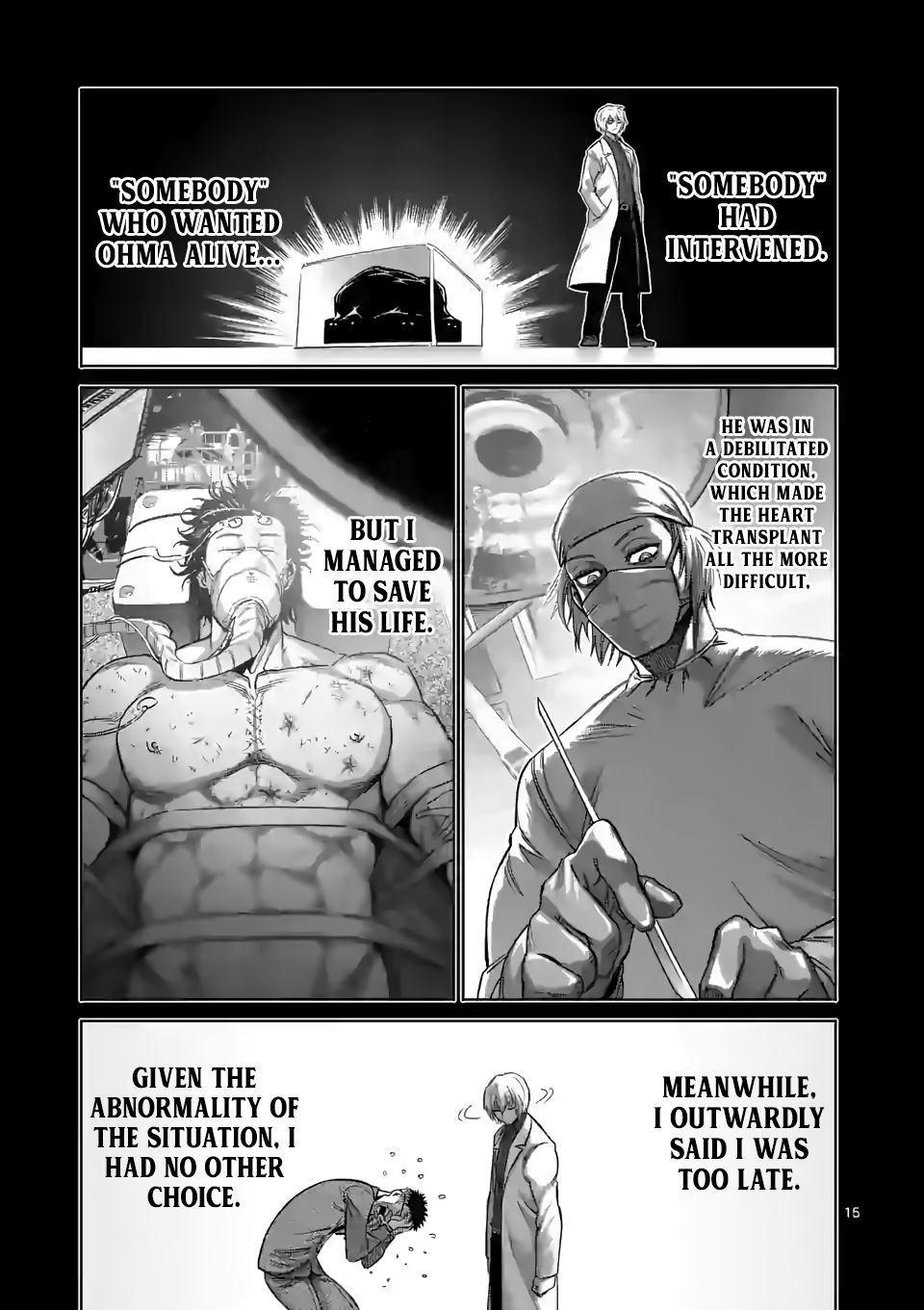 Kengan Omega Chapter 53 - Page 15 in English
