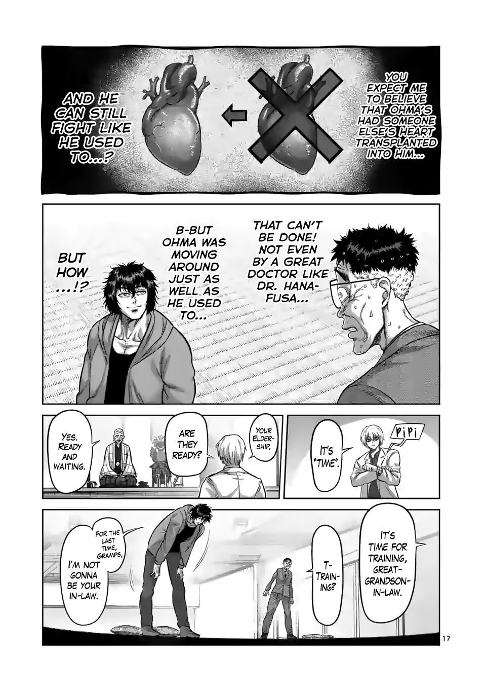 Kengan Omega Chapter 53 - Page 17 in English