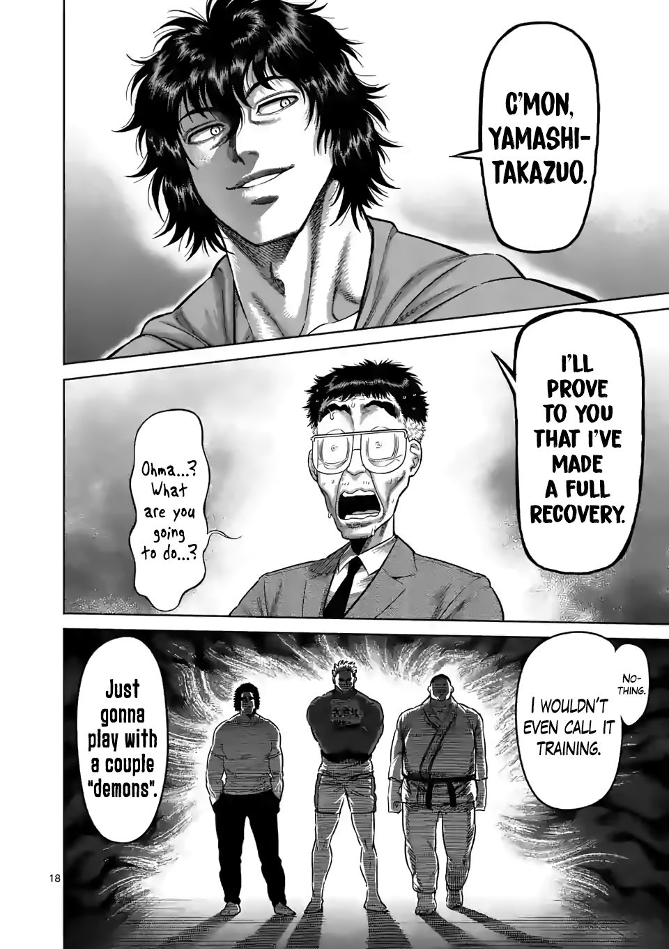 Kengan Omega Chapter 53 - Page 18 in English