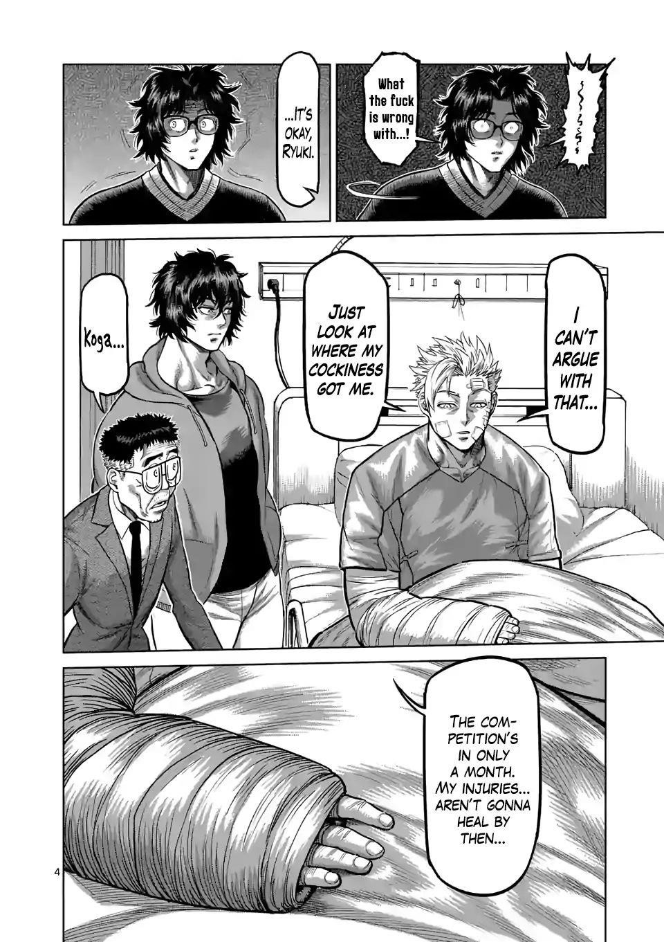 Kengan Omega Chapter 56 - Page 4 in English