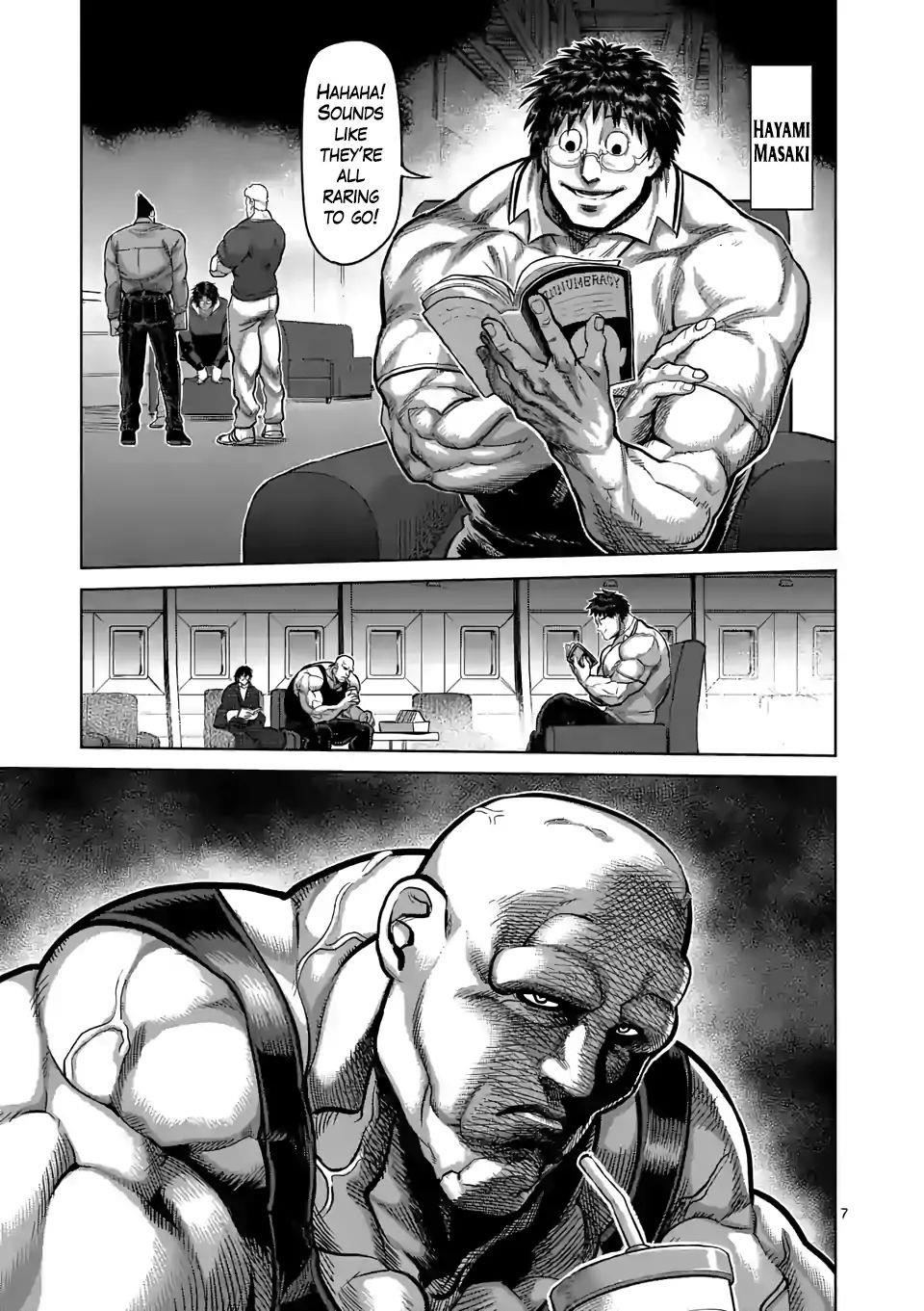 Kengan Omega Chapter 57 - Page 7 in English