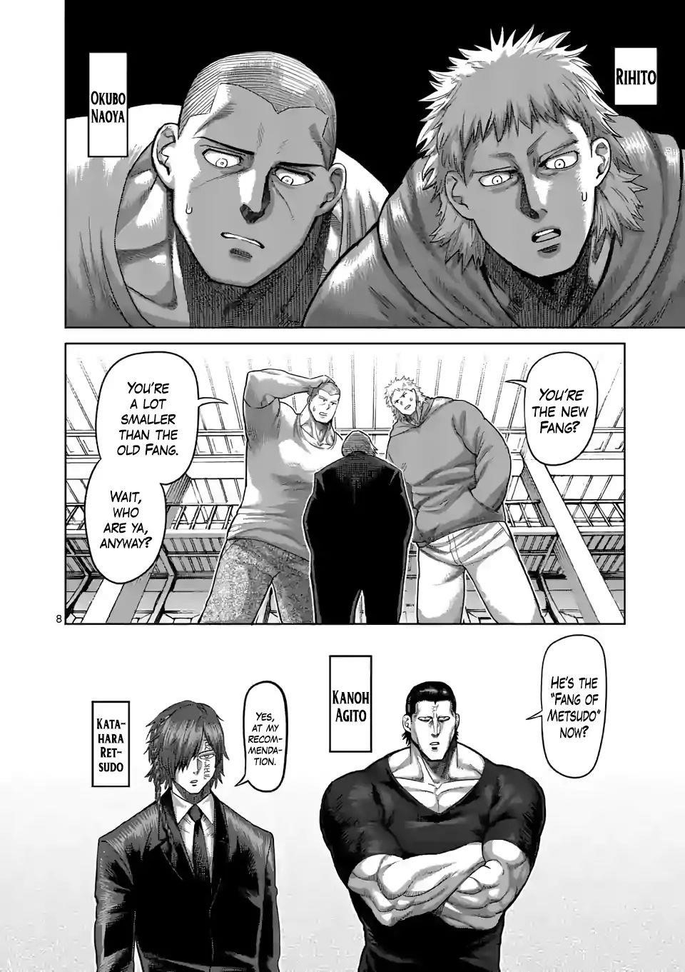 Kengan Omega Chapter 57 - Page 8 in English