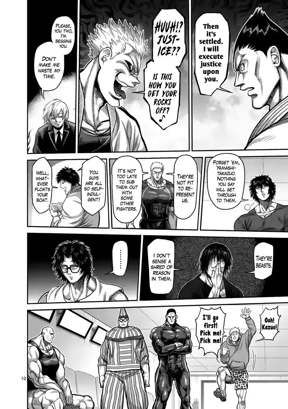 Kengan Omega Chapter 58 - Page 10 in English