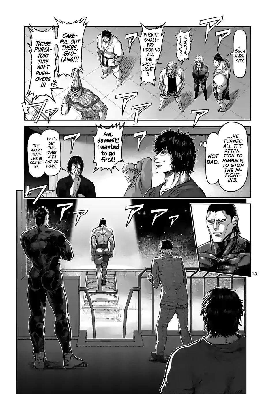 Kengan Omega Chapter 58 - Page 13 in English