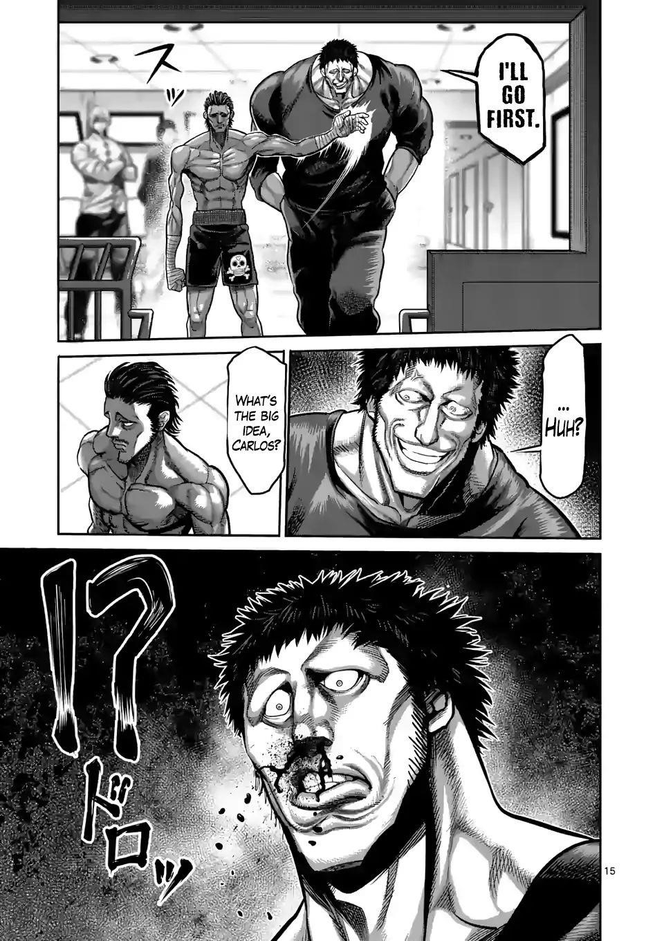 Kengan Omega Chapter 58 - Page 15 in English