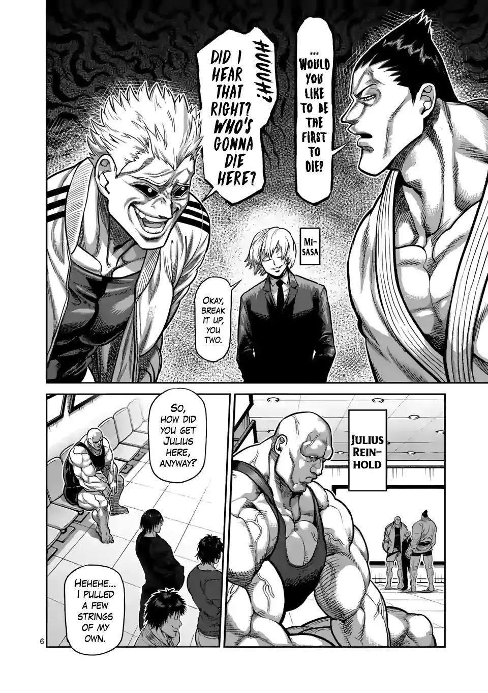 Kengan Omega Chapter 58 - Page 6 in English