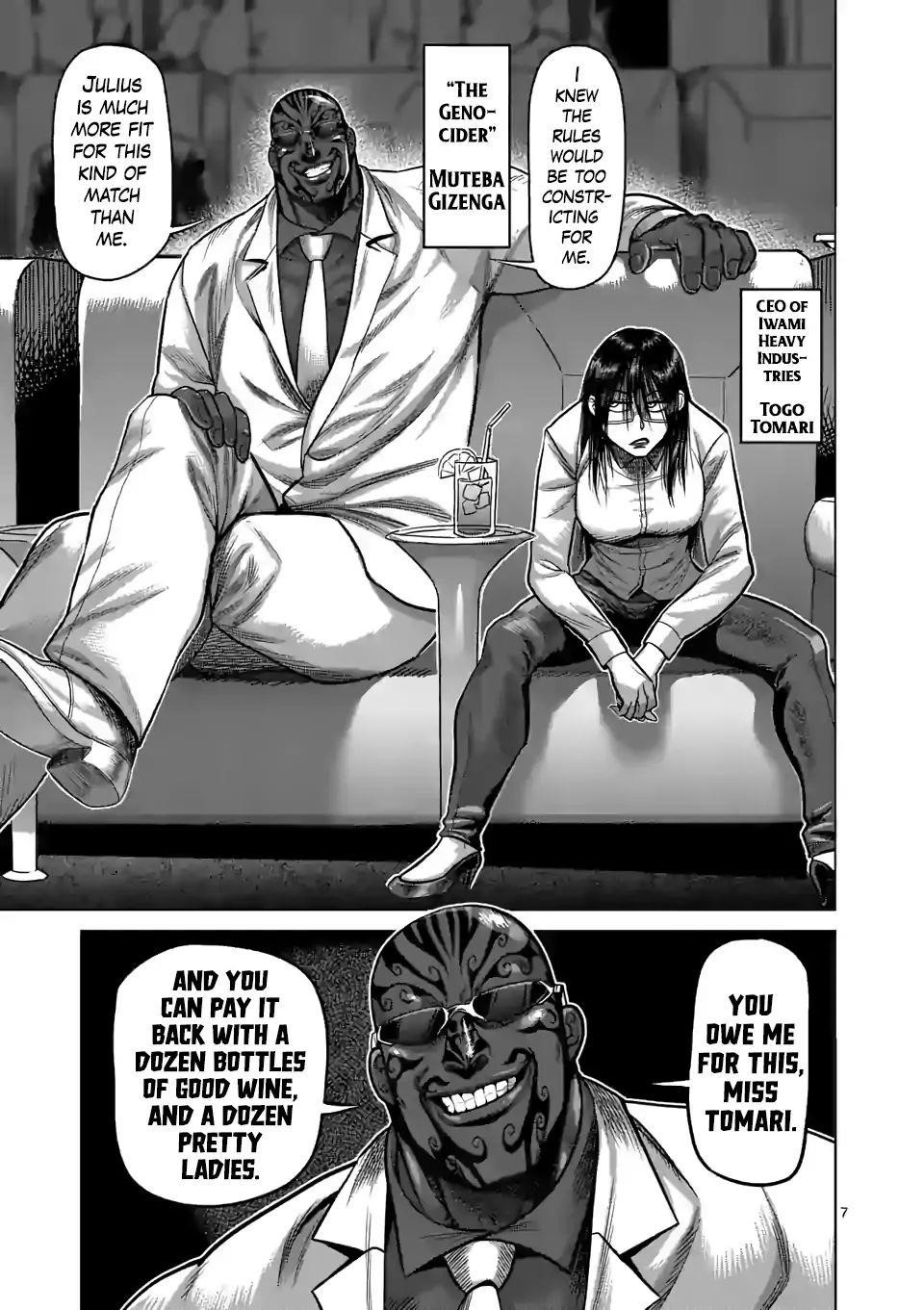 Kengan Omega Chapter 58 - Page 7 in English