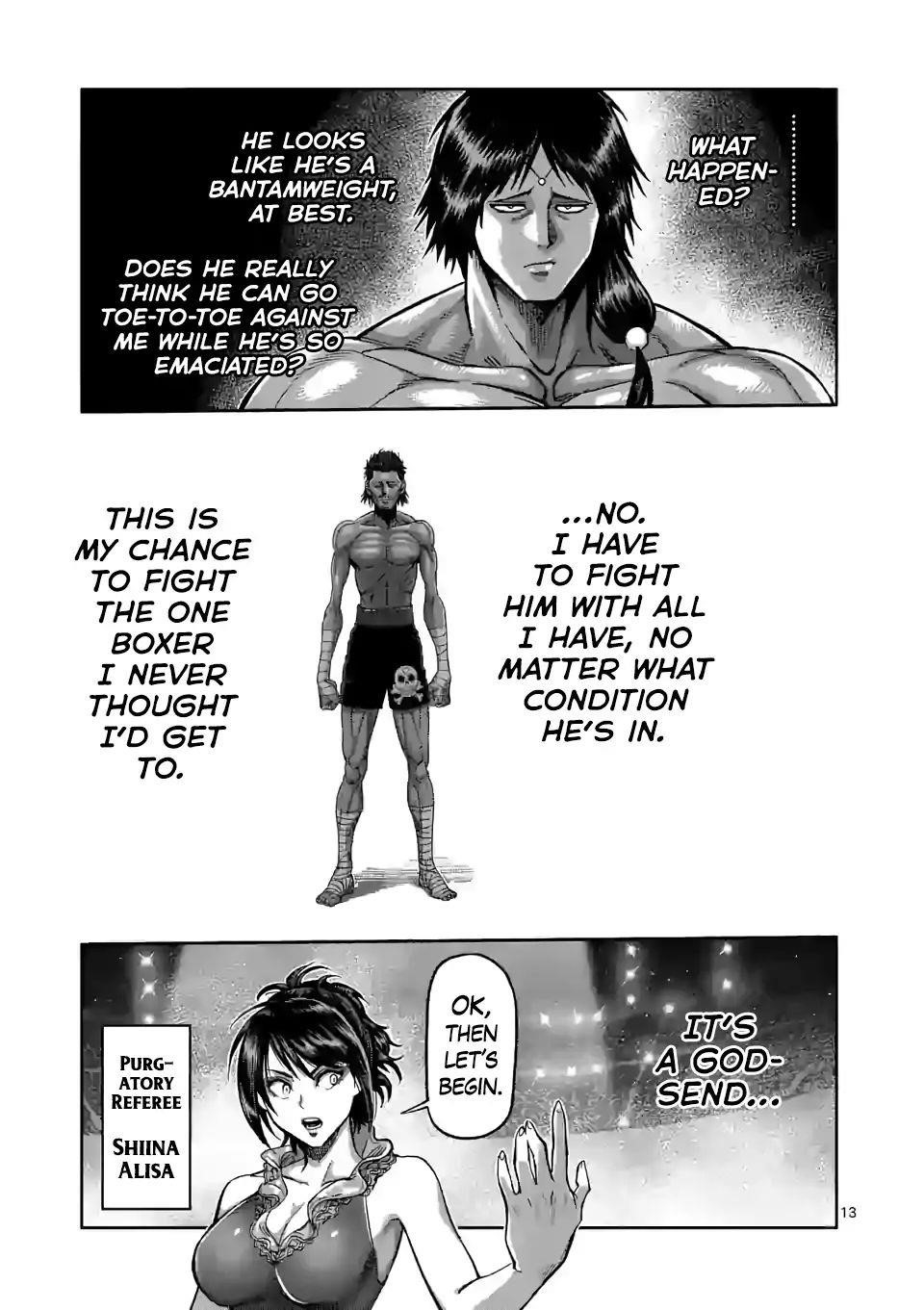 Kengan Omega Chapter 59 - Page 13 in English