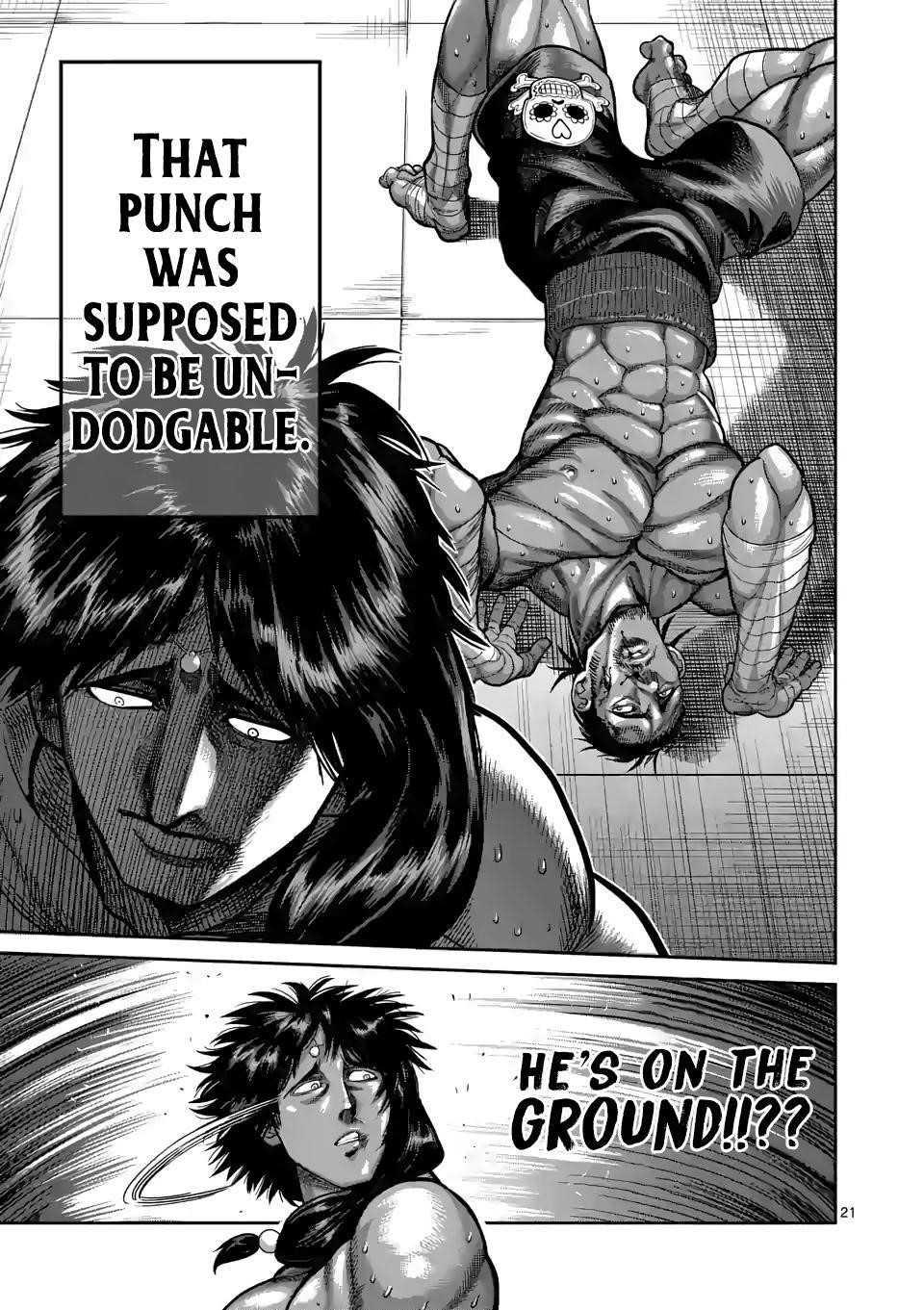 Kengan Omega Chapter 60 - Page 21 in English
