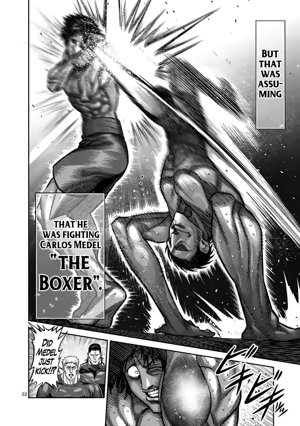 Kengan Omega Chapter 60 - Page 22 in English