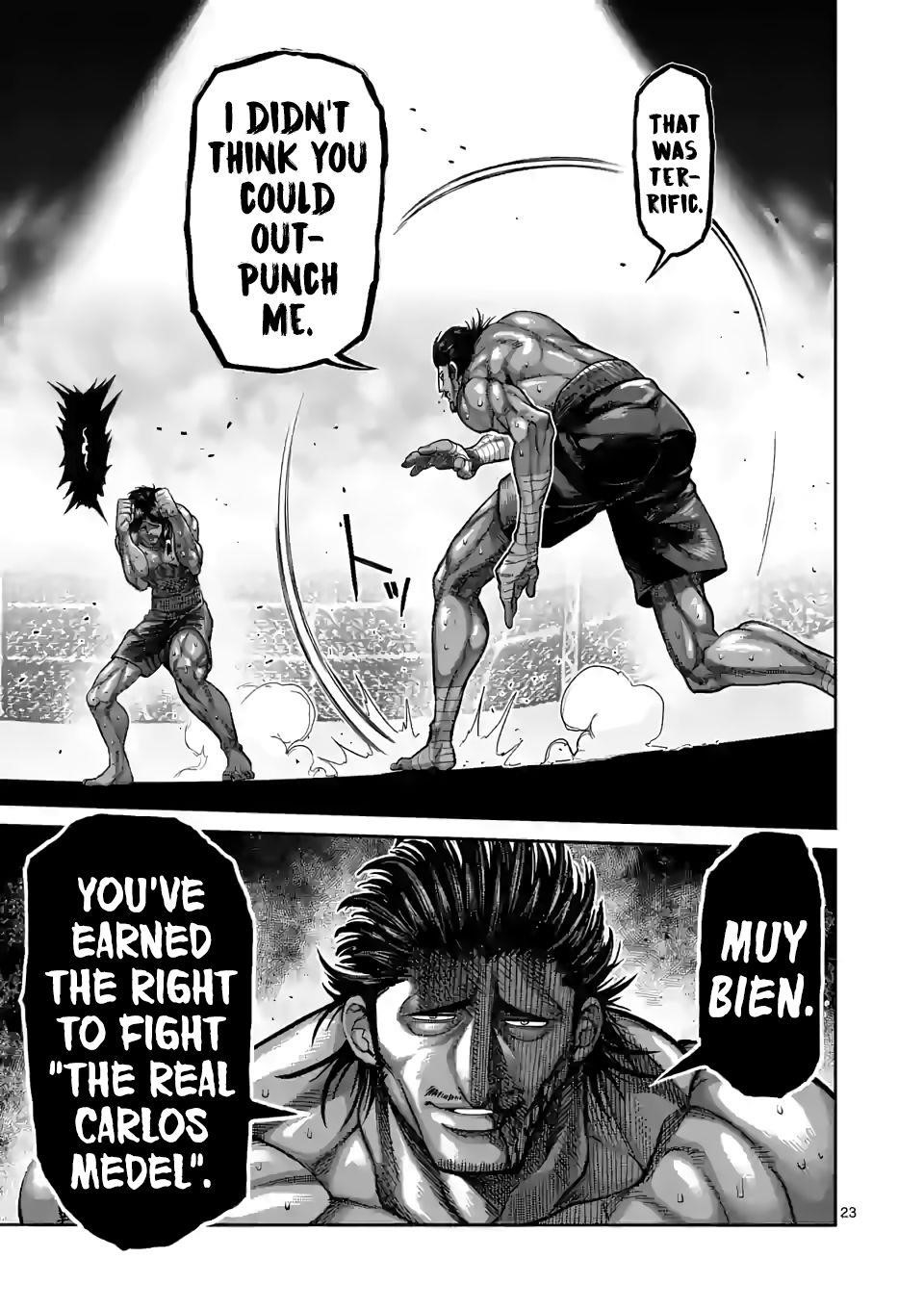 Kengan Omega Chapter 60 - Page 23 in English