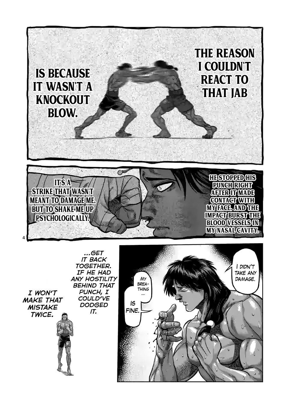 Kengan Omega Chapter 60 - Page 4 in English