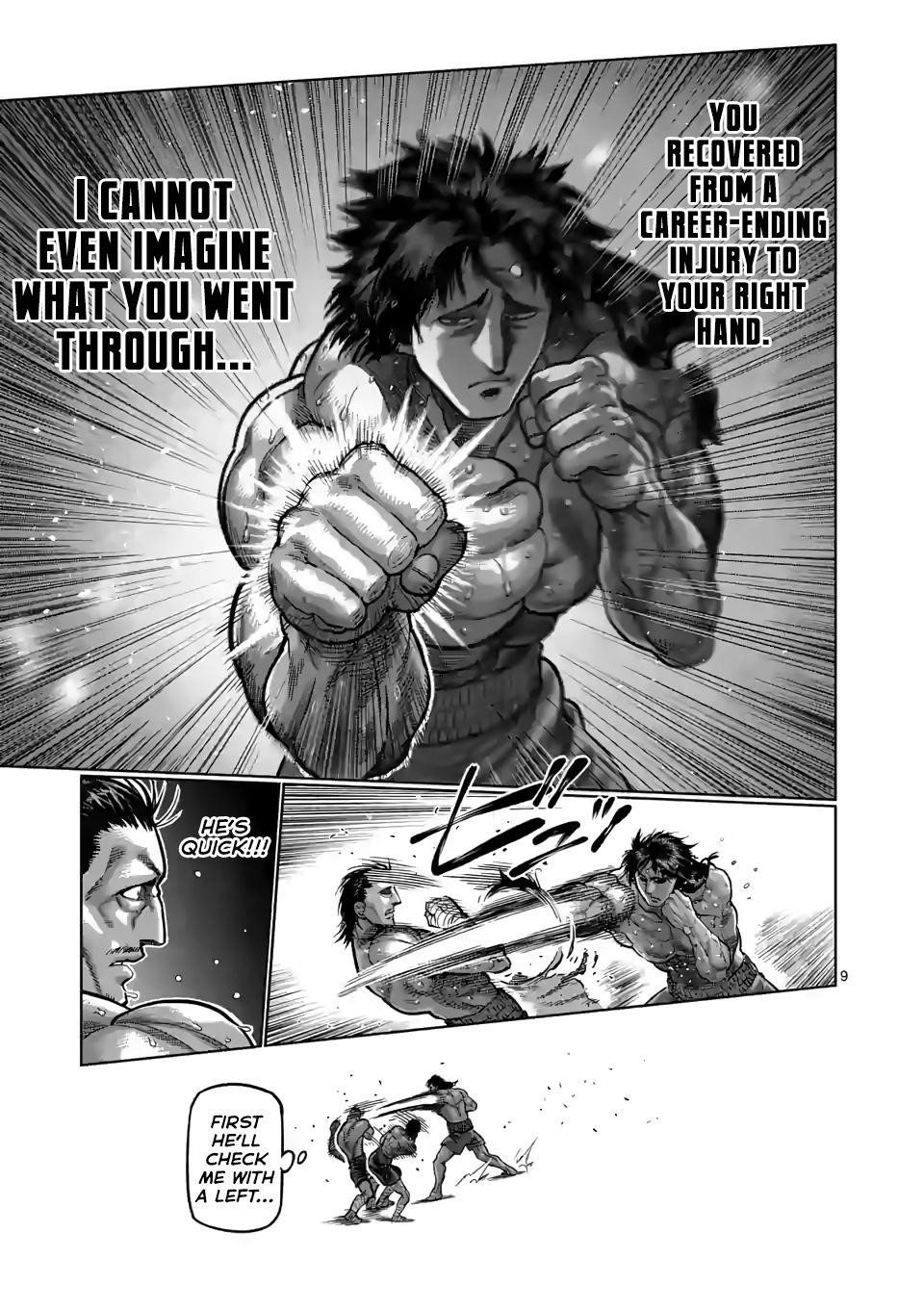 Kengan Omega Chapter 60 - Page 9 in English