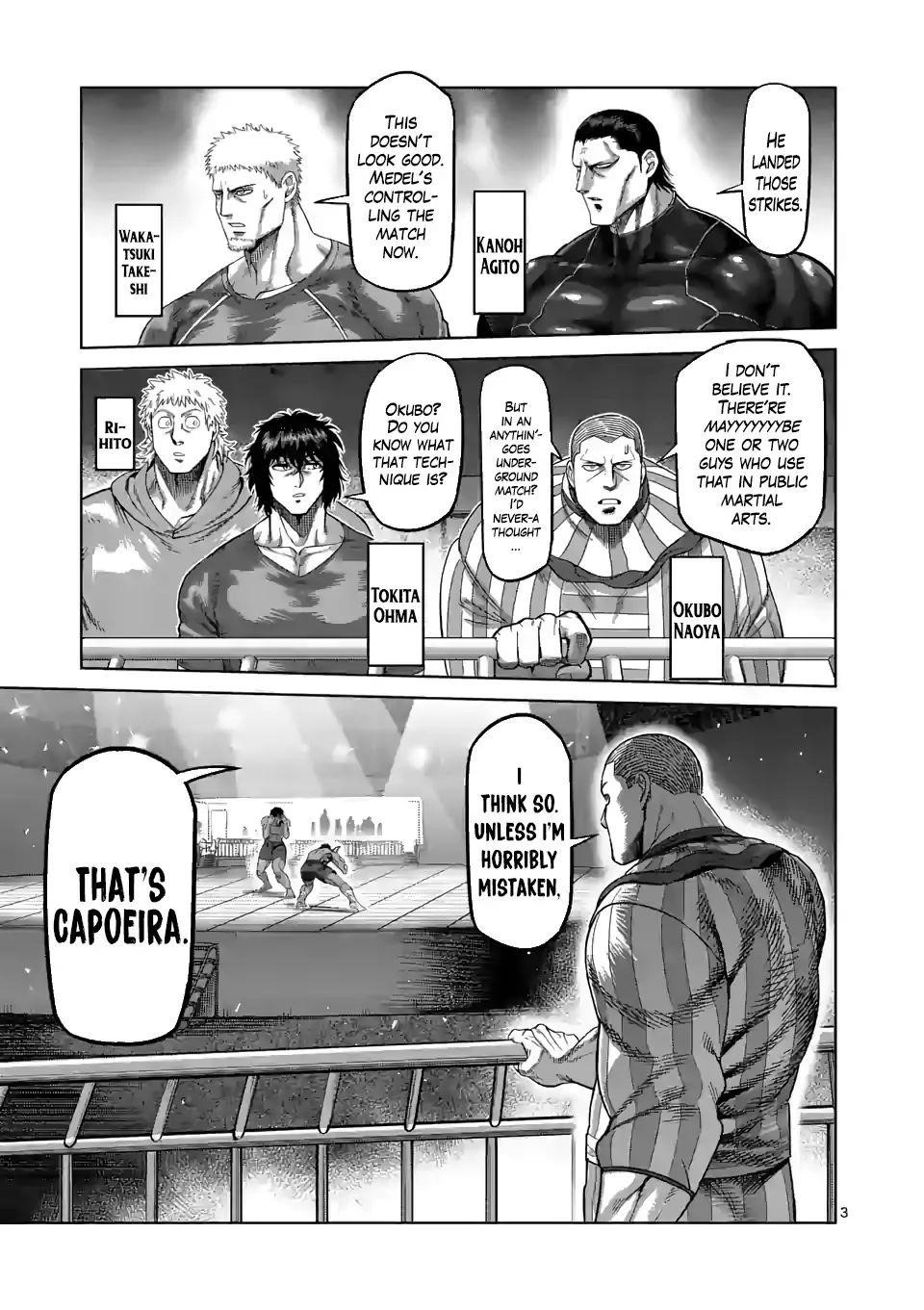 Kengan Omega Chapter 61 - Page 3 in English