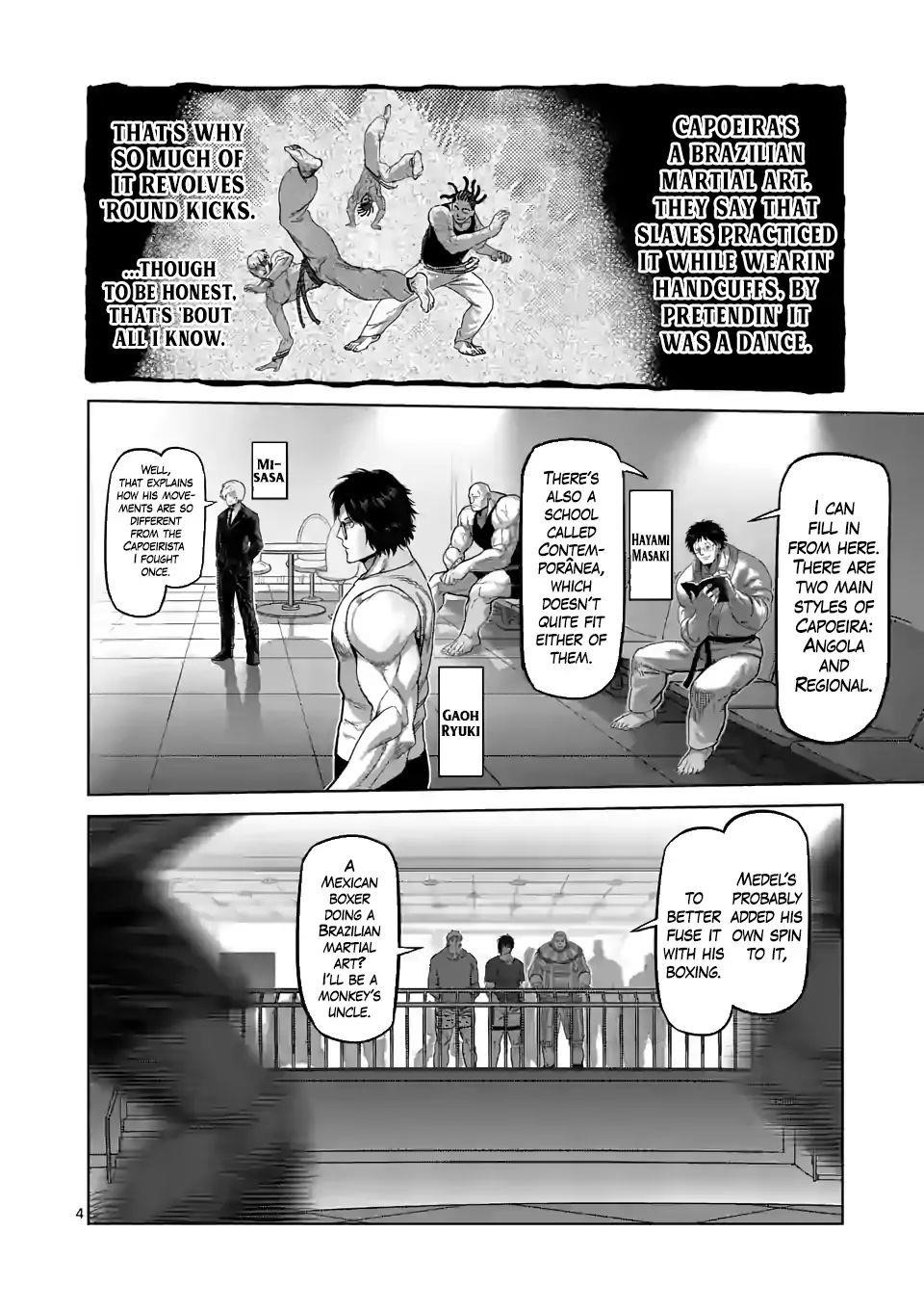 Kengan Omega Chapter 61 - Page 4 in English