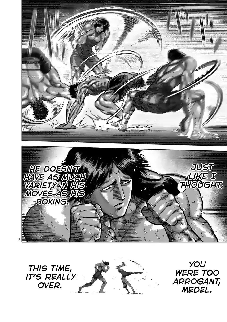 Kengan Omega Chapter 61 - Page 6 in English