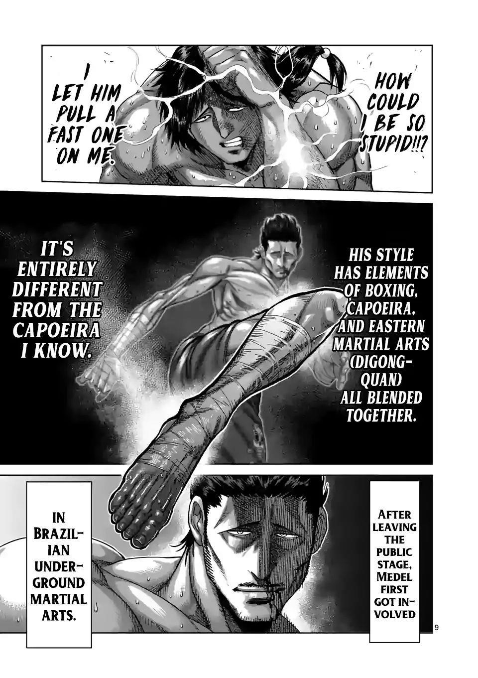 Kengan Omega Chapter 61 - Page 9 in English